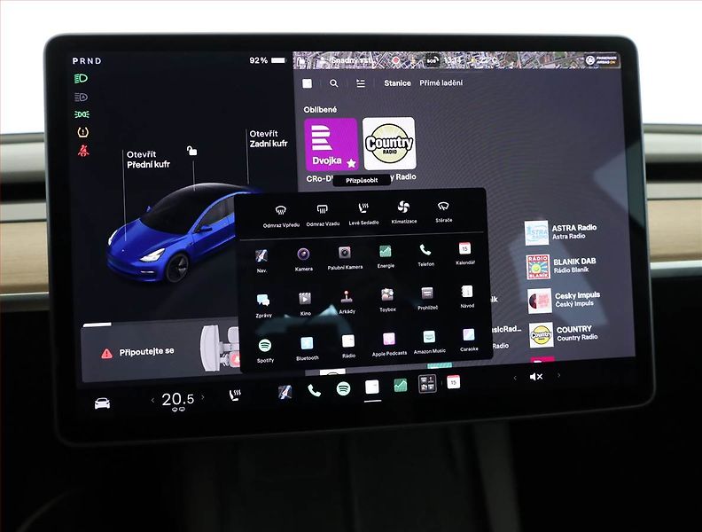 Tesla Model 3 (2021) Long Range 4WD 74kWh, SoH 89% - fotka 18 z 23