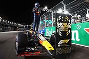 Max Verstappen po konci Velké ceny v Las Vegas