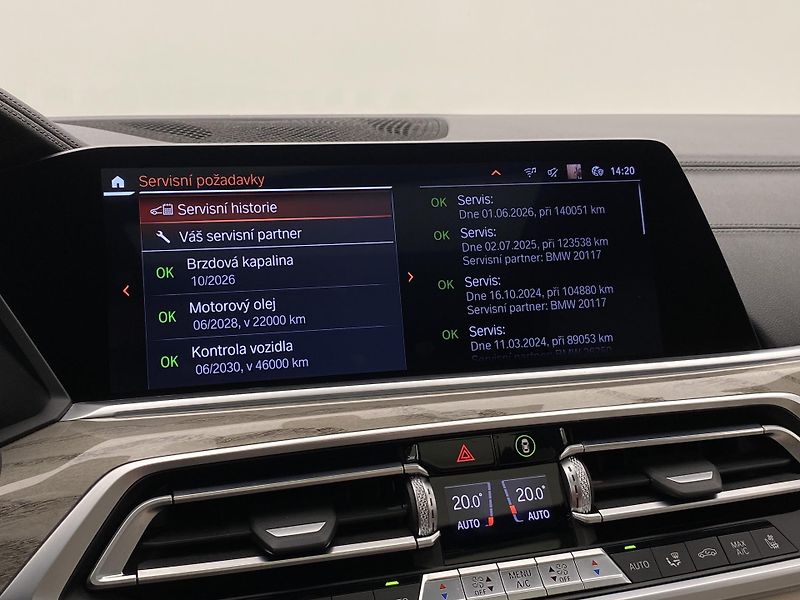 BMW X7 xDRIVE 30d M-PAKET CZ 6míst - fotka 52 z 88