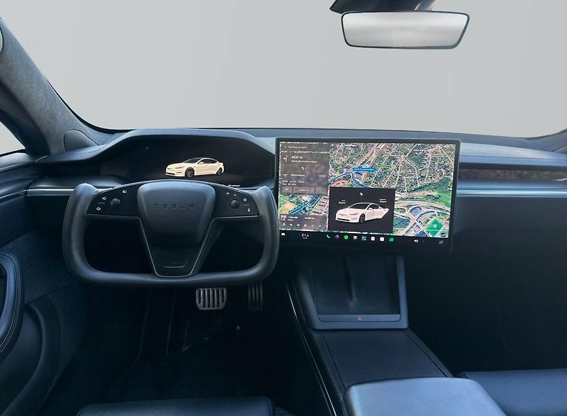 Tesla Model S Plaid AWD SoH 86% Tažné Yoke - fotka 10 z 20