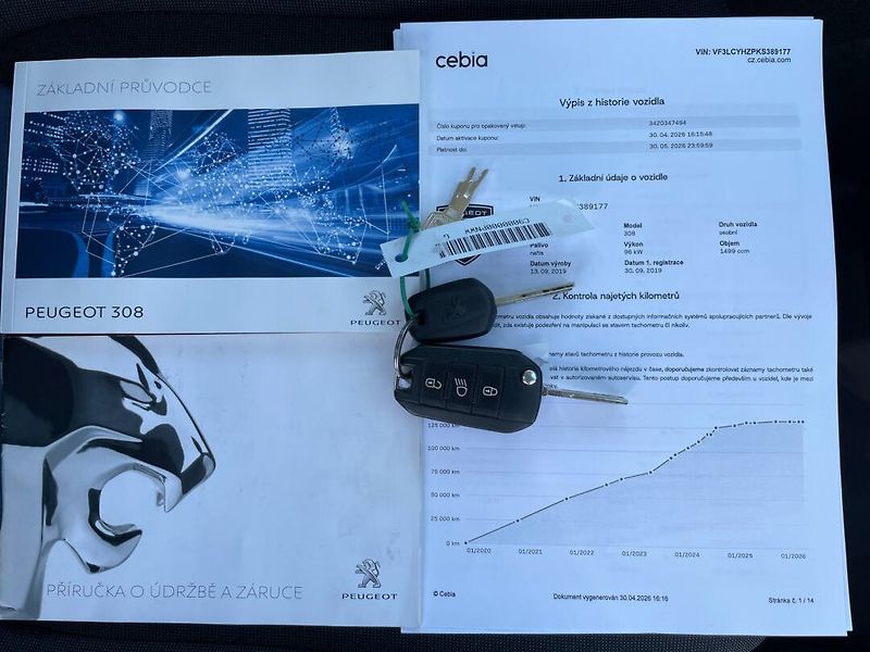 Peugeot 308 (2019) SW 1.5HDi 96kW Allure! - fotka 19 z 34