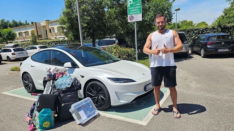 Cestování s elektromobilem.