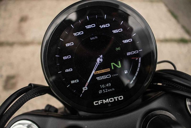 test CFMoto 450CL-C