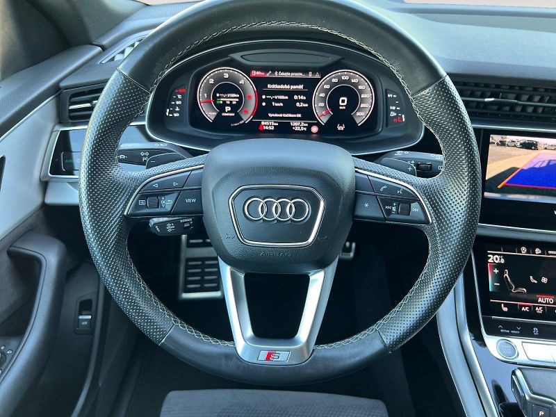 Audi Q8 (2021) 3.0TDI 210kW S-LINE TAŽNÝ WEBA - fotka 12 z 30