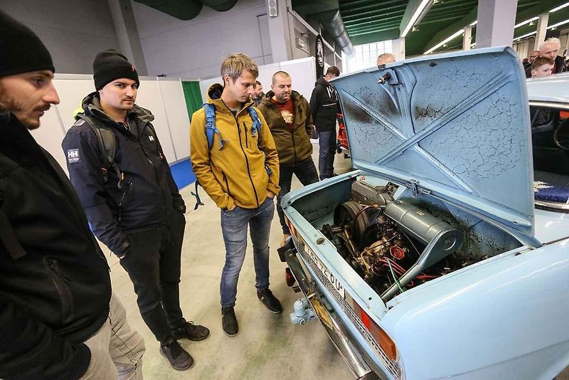Podzimní Retro Garáž na Výstavišti Lysá nad Labem.