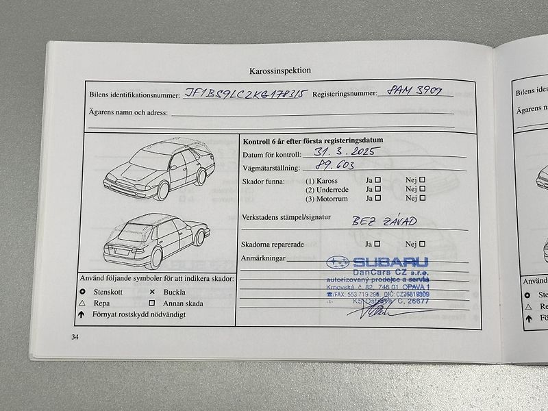 Subaru Outback 2.5i Active ES Lineartronic - fotka 41 z 41