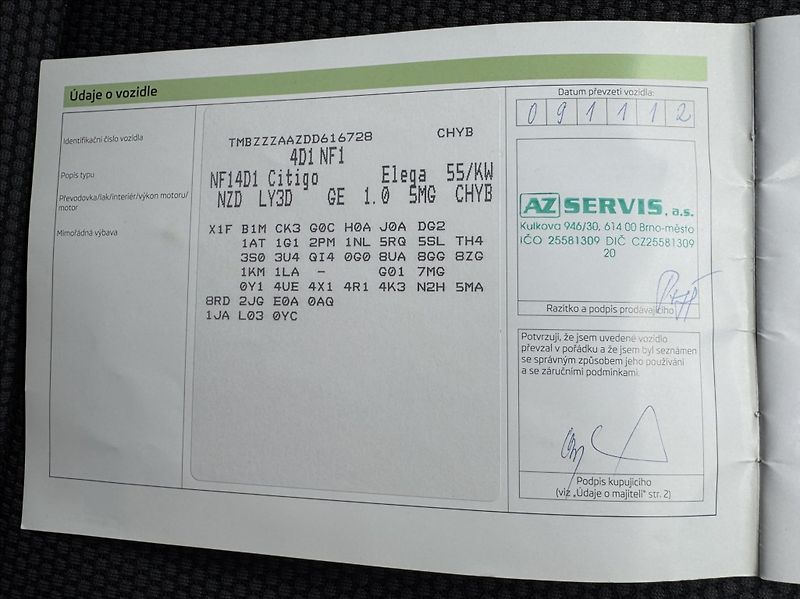 Škoda Citigo 1,0 MPI 55kW ELEGANCE původ ČR - fotka 45 z 50
