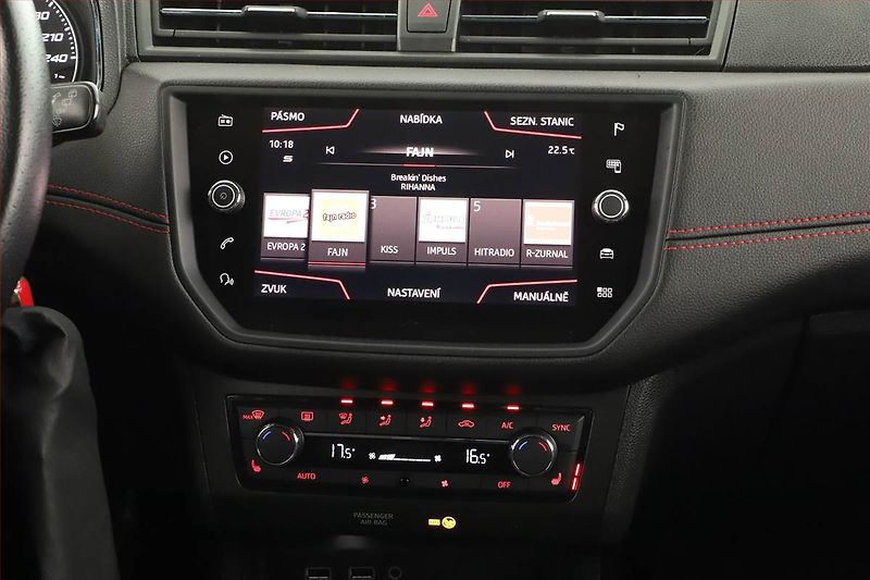 Seat Arona (2018) FR 1.0 TSI, Navi, Tempomat - fotka 9 z 16