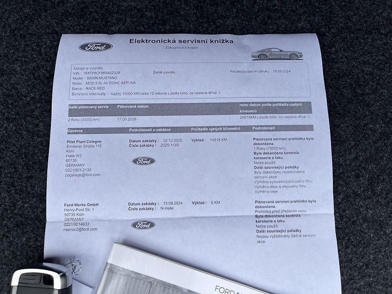 Ford Mustang (2024) 5.0 V8 GT MagneRide  Aut, DPH - fotka 41 z 43