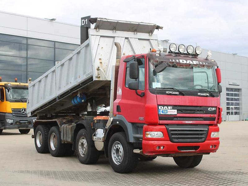 DAF CF 85.460, EURO 4, 8X4, TŘÍSTRANN - fotka 2 z 19