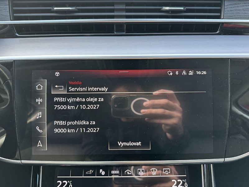 Audi A8 (2022) 55TSFi Martix Vzduch B&O - fotka 13 z 49