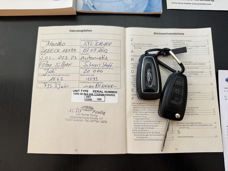 Ford Mondeo (2012) 2.0(203PS)AUTOMAT,PĚKNÉ - fotka 37 z 53