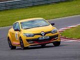 Rychlé Renaulty na Autodromu v Mostě.