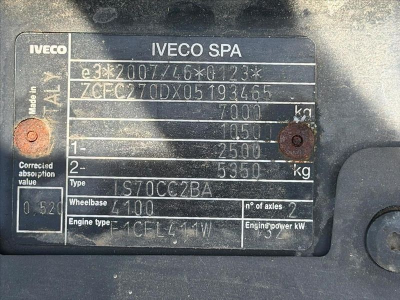 Iveco Daily 3,0 70C18HA8V 18cm3 - fotka 46 z 46