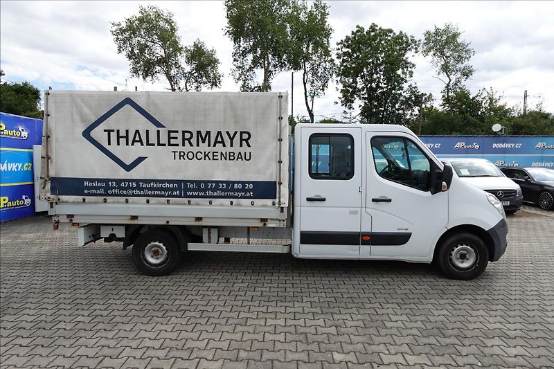Opel Movano 2,3 CDTI  DVOUKABINA 7MÍST VAL - fotka 7 z 26