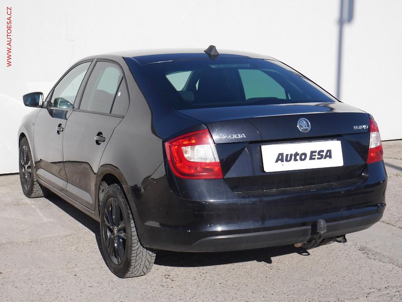 Škoda Rapid (2014) 1.6 TDi, ČR, AC, tažné - fotka 4 z 15