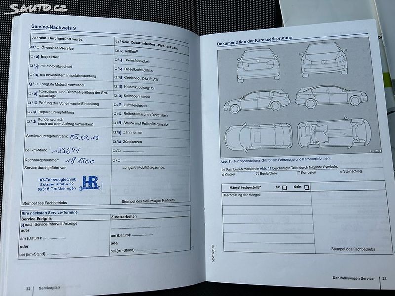 Volkswagen Golf (2015) 1.6 TDi 81KW servisni kniha - fotka 38 z 44