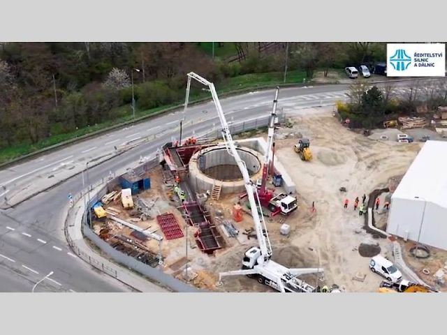 Unikátní pohled do „střev“ budoucího tunelu pod Vinohrady. Podívejte se