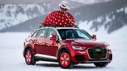 Ježíškovo Audi vytvořené chatbotem Grok.