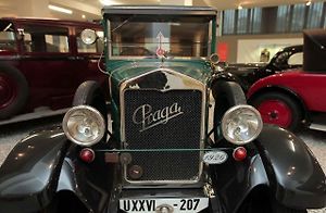 Zahájení výstavy Osobní automobily Praga v Národním technickém muzeu 18.prosince