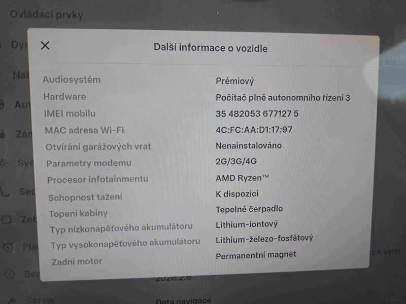 Tesla Model Y (2024) RWD   Standard Range SOH-93,8% - fotka 14 z 16