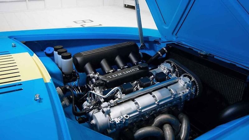 Volvo P1800 Cyan