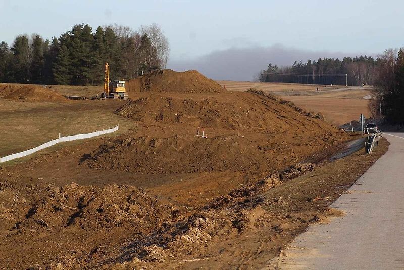 ŘSD staví u hranic s Rakouskem nejjižnější úsek dálnice D3, včetně mimoúrovňové křižovatky Dolní Dvořiště.
