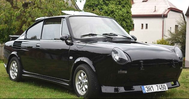 Škoda 110 R ve stylu Porsche je pozoruhodný automobil., zdroj: Deník/Radek Pecák