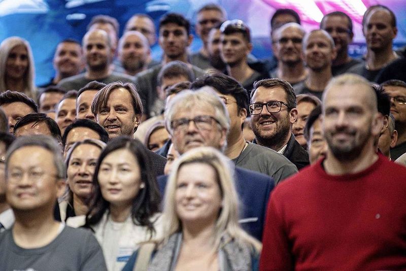 Automobilka Hyundai vyrobila čtyřmiliontý vůz, 14. listopadu 2022, Nošovice.