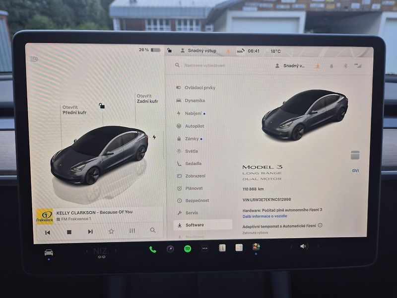 Tesla Model 3 LONG RANGE DUAL MOTOR 91,4% - fotka 49 z 49