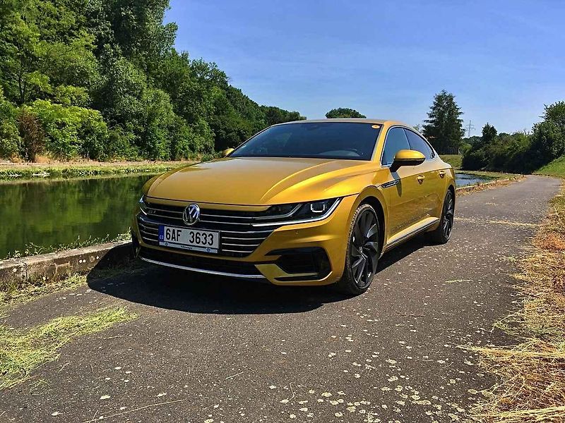 Neoficiální render Volkswagenu Arteon v karosářské verzi kombi.