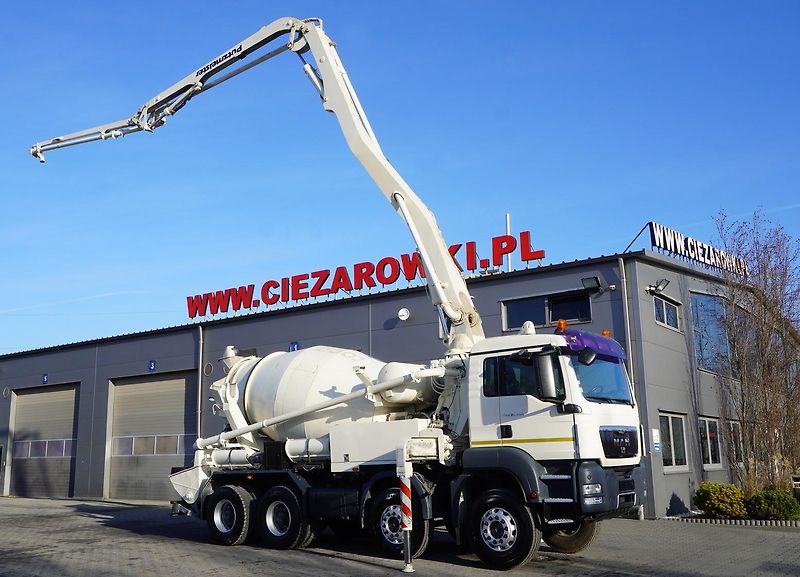 MAN TGS (2008) 32.400 8x4 Concrete Mixer Pump - fotka 1 z 24