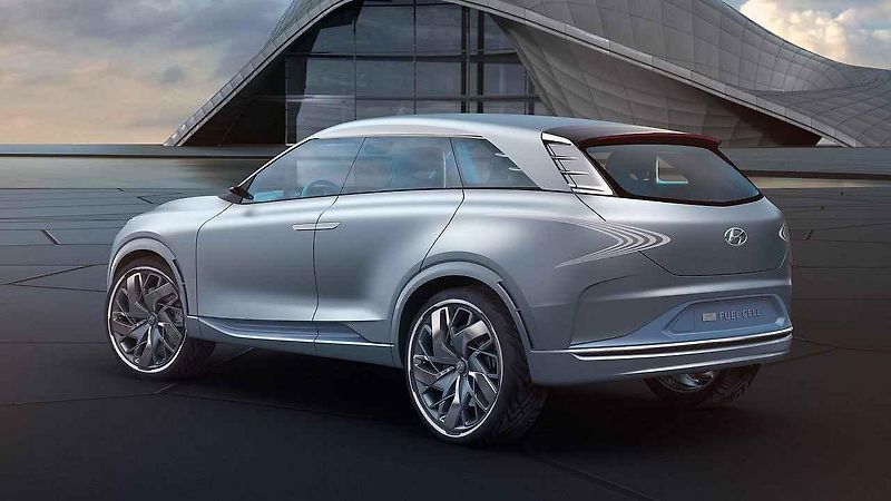 Koncept Hyundai FE Fuel Cell.