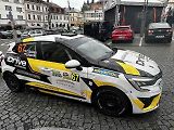Start 58. ročníku Rallye Šumava na náměstí v Klatovech