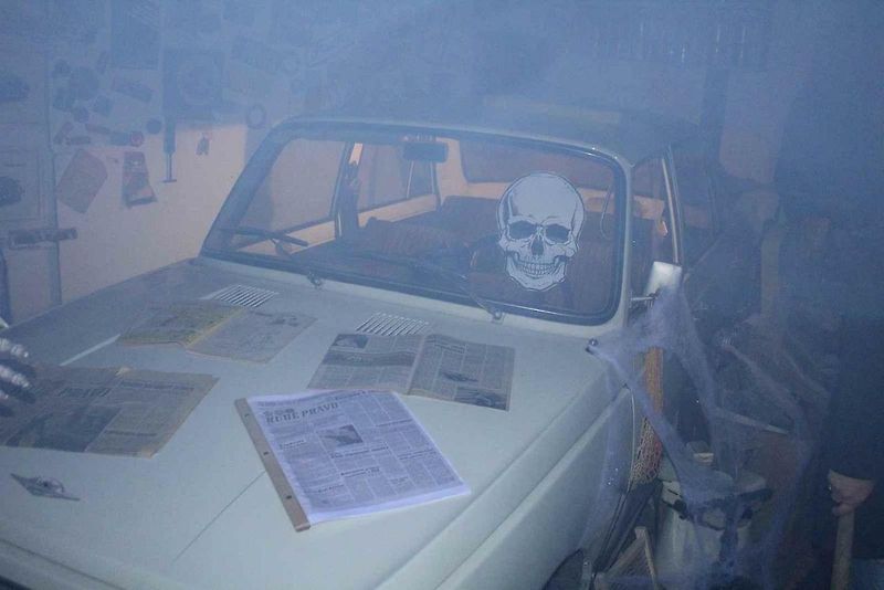 Muzeum veteráni Litvínov láká návštěvníky na halloweenské příšery a monstra. Akce má ještě dva termíny.