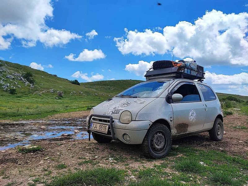 Twingo v akci.