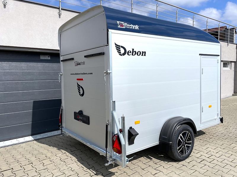 Debon (2026) C400, ALU bočnice, modrý - fotka 6 z 26