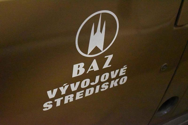 Expozice prototypů dodávek v Dopravním muzeu v Bratislavě