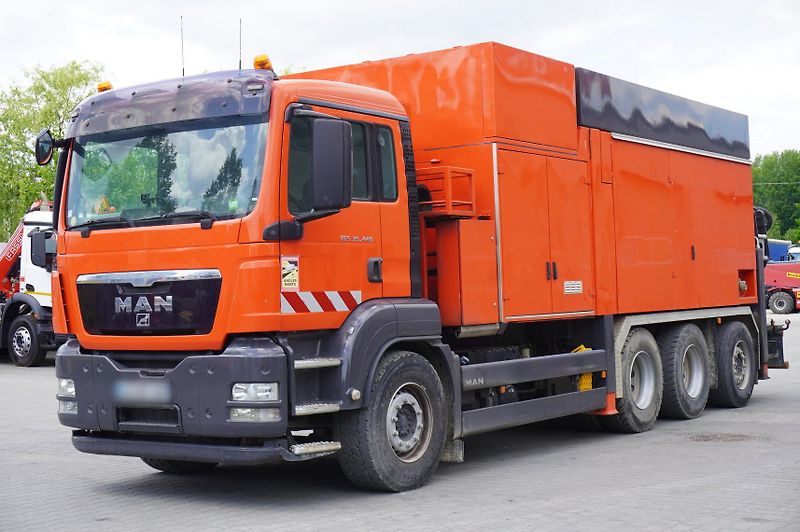 MAN TGS (2012) 35.440 8x4 / MTS SB299 vacuum  - fotka 7 z 24
