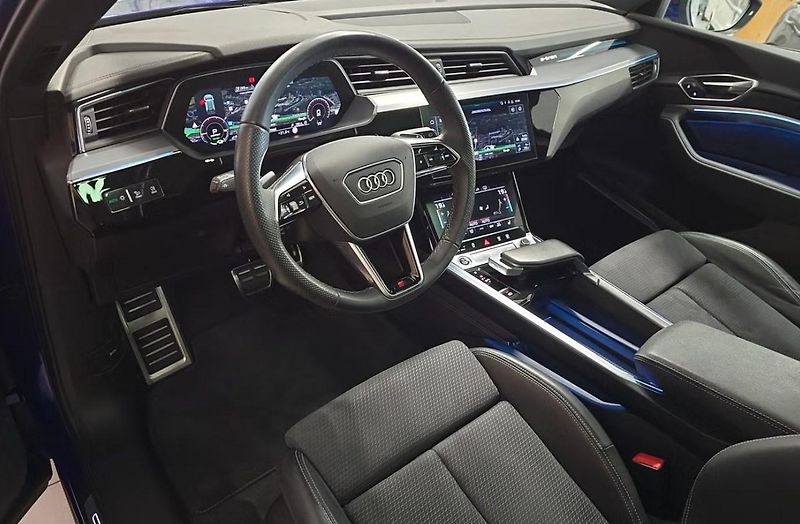 Audi Q8 e-tron 55 Q S-Line 360k Pano Tažné - fotka 5 z 26