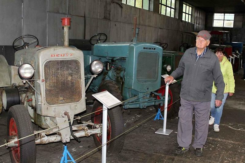 Z Traktoriády s podtitulem Zlaté české ručičky v Muzeu zemědělské techniky v Čáslavi.