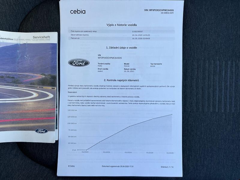 Ford Focus (2022) Active Com. 1.5TDCi! Tažné! - fotka 20 z 39