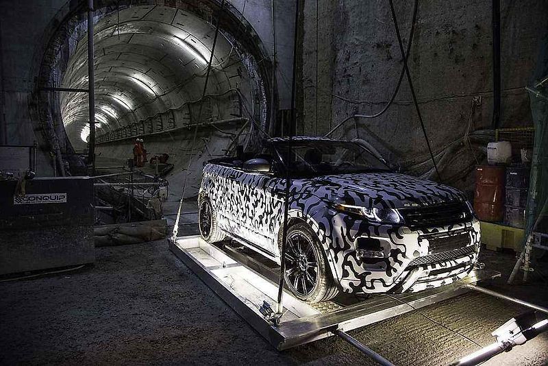 Range Rover Evoque Convertible.