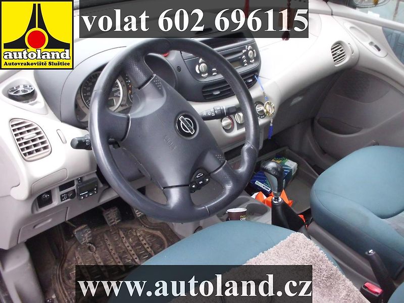 Nissan Almera Tino (2000) VOLAT 602 696115 - fotka 6 z 8