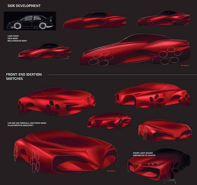 Studenti z Plzně oživili legendu a udělali z ní elektromobil. Redesign ikonické Alfy Romeo 155 DTM Jonáše Jagerčíka, který vznikl v ateliéru Průmyslového designu, teď zaujal i v Itálii.
