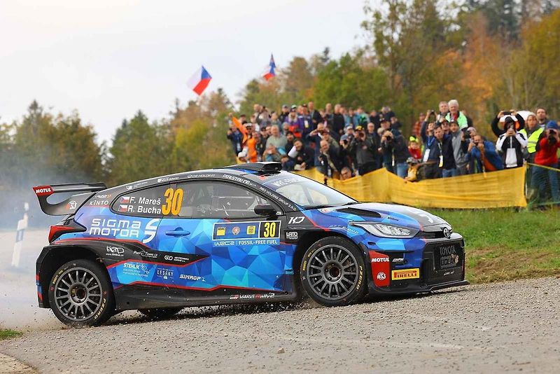 Závěrečná etapa a cíl Středoevropské rallye v Pasově.