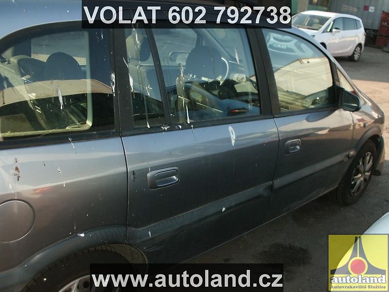 Opel Zafira (2002) VOLAT 602 792738 - fotka 4 z 9