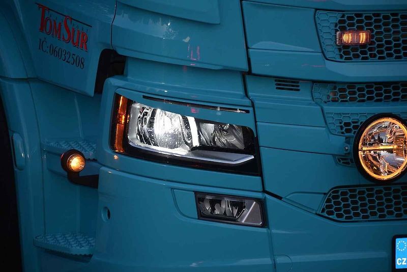 Truck show 2025 ve Zlíně, kamiony zaplnily ulici Hradská