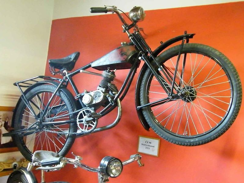 Motokolo ČZ 76 Kaktus, které stálo na počátku slavné éry motocyklů ČZ ze Strakonic.
