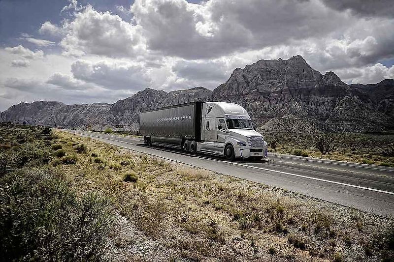 Freightliner Inspiration Truck.